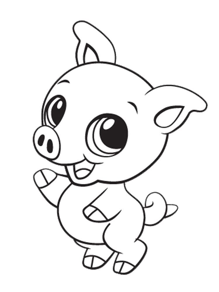 Cute Baby Animal Coloring Pages Printable
 Printable Cute Baby Animal Coloring Pages Coloring Home