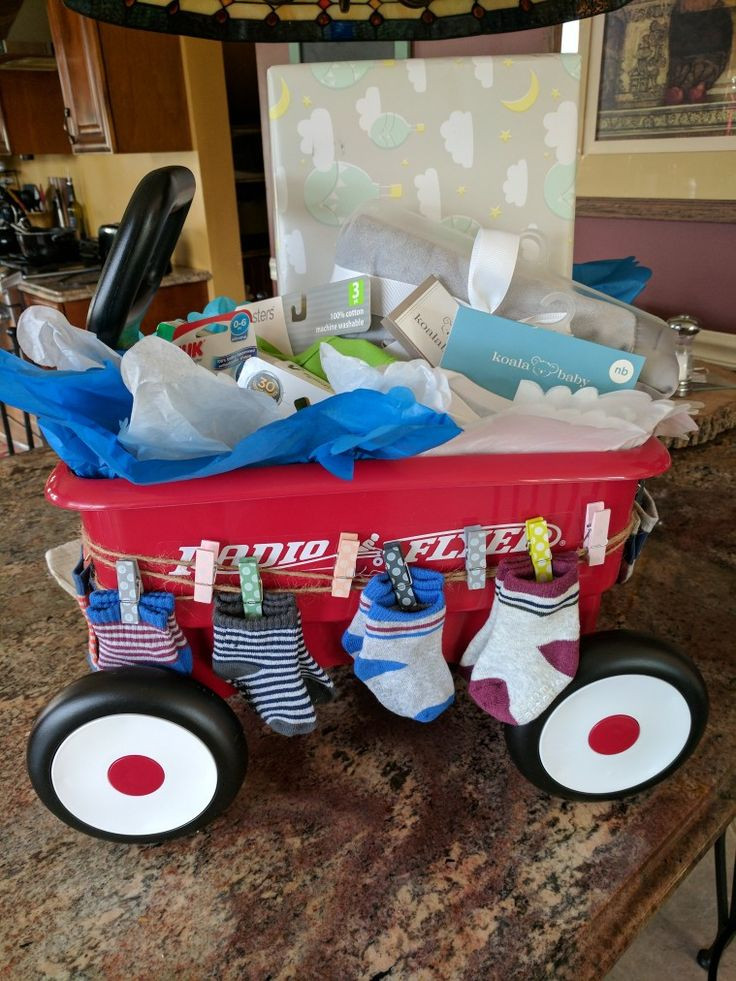 Cute Baby Shower Gift Ideas For Boys
 25 unique Wel e wagon ideas on Pinterest