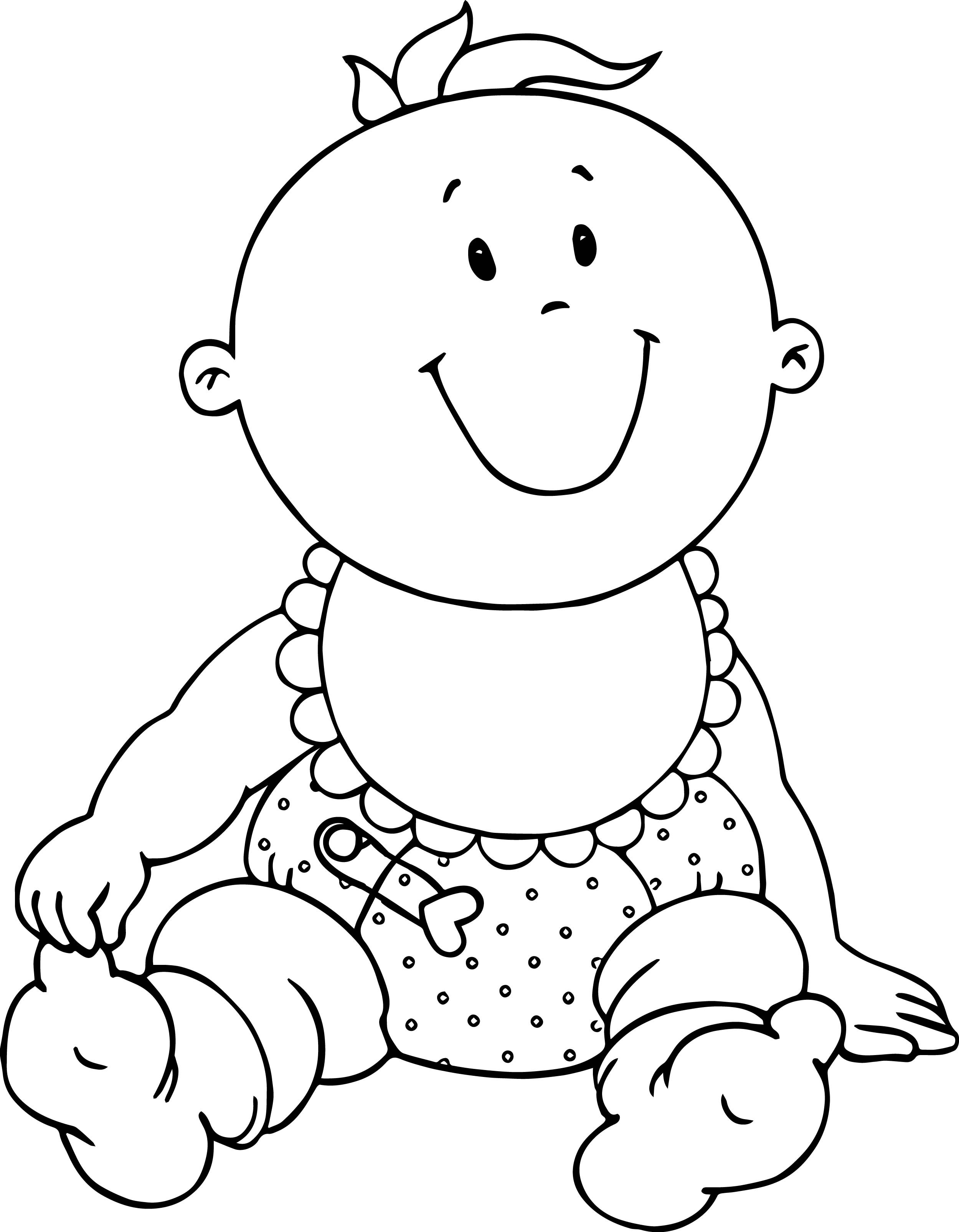 Cute Coloring Pages For Boys
 Very Cute Baby Boy Coloring Page