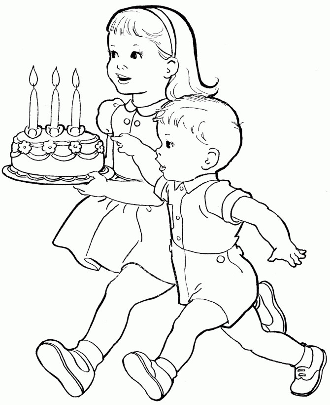 Cute Coloring Pages For Boys
 Cute Little Girls Coloring Pages Coloring Home