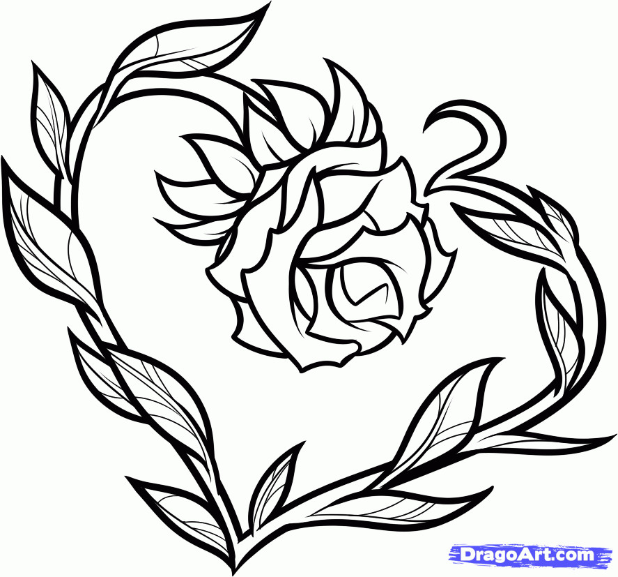 Cute Coloring Pages For Your Boyfriend
 How to Draw Tattoo Love Step by Step Tattoos Pop