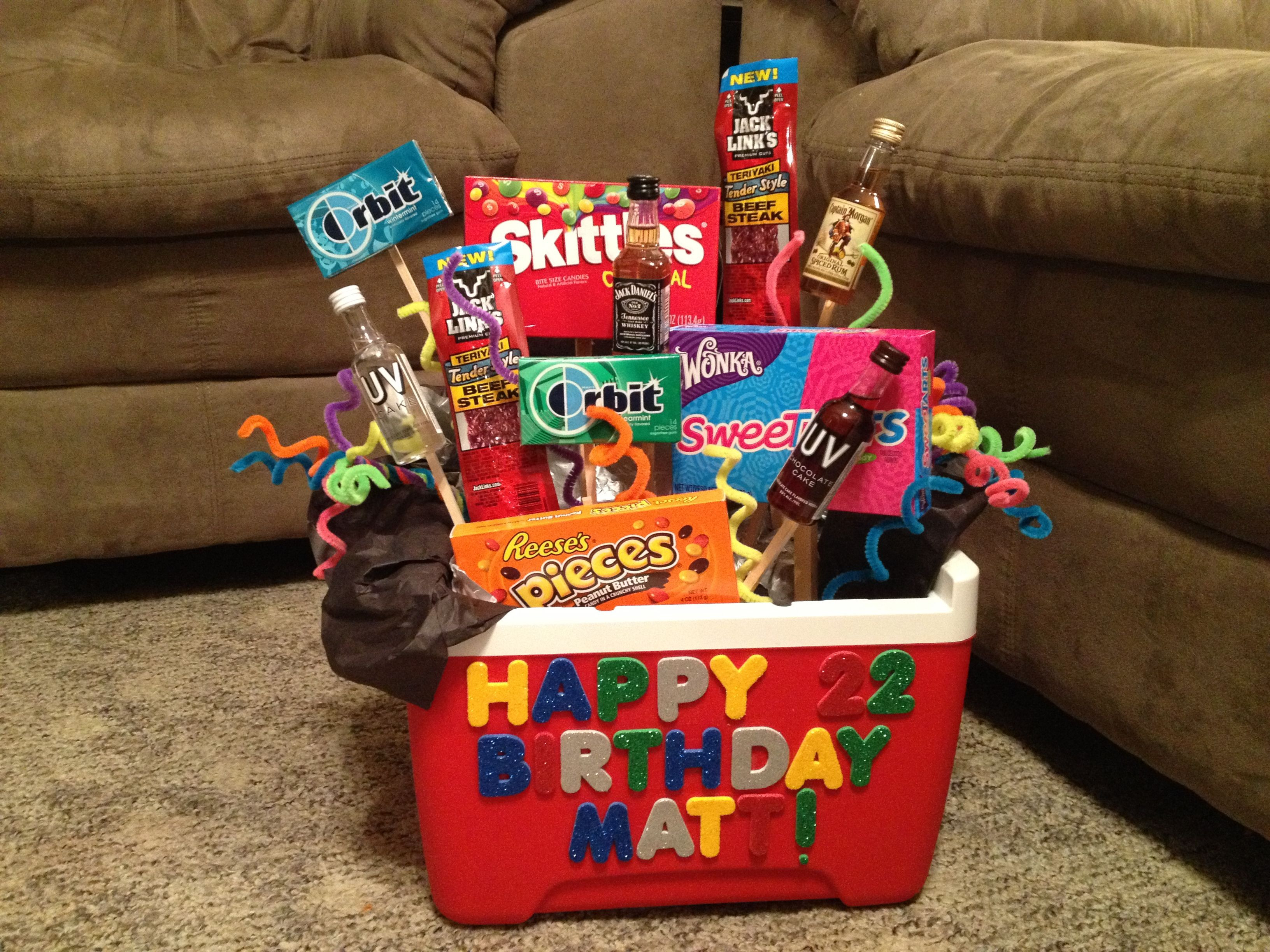 Cute Gift Basket Ideas For Boyfriend
 Birthday t for your boyfriend Couples