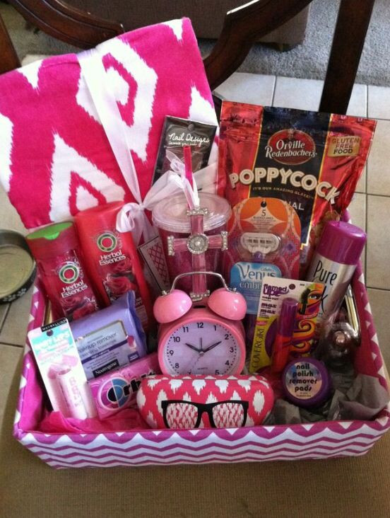 Cute Gift Basket Ideas
 Cute t for a girl