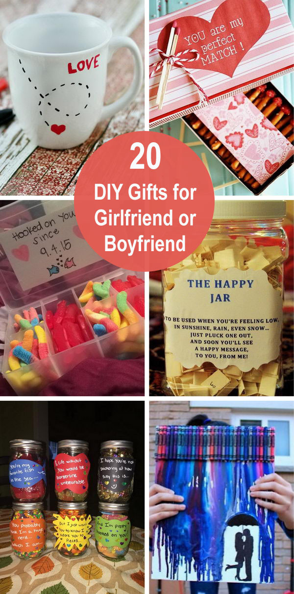 Cute Gift Ideas For Girlfriend Homemade
 20 DIY Gifts for Girlfriend or Boyfriend