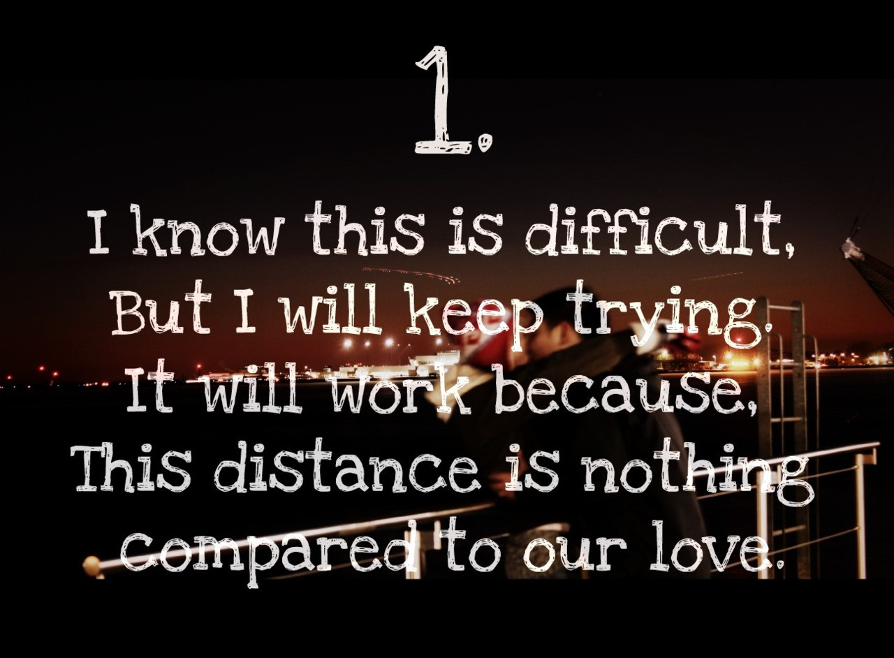 Cute Long Distance Relationship Quotes
 Cute Love Quotes for Long Distance RElationships
