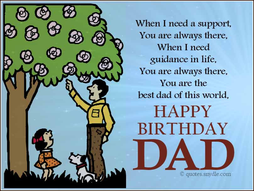Dad Birthday Quotes From Daughter
 Happy Birthday Dad Quotes Quotes and Sayings