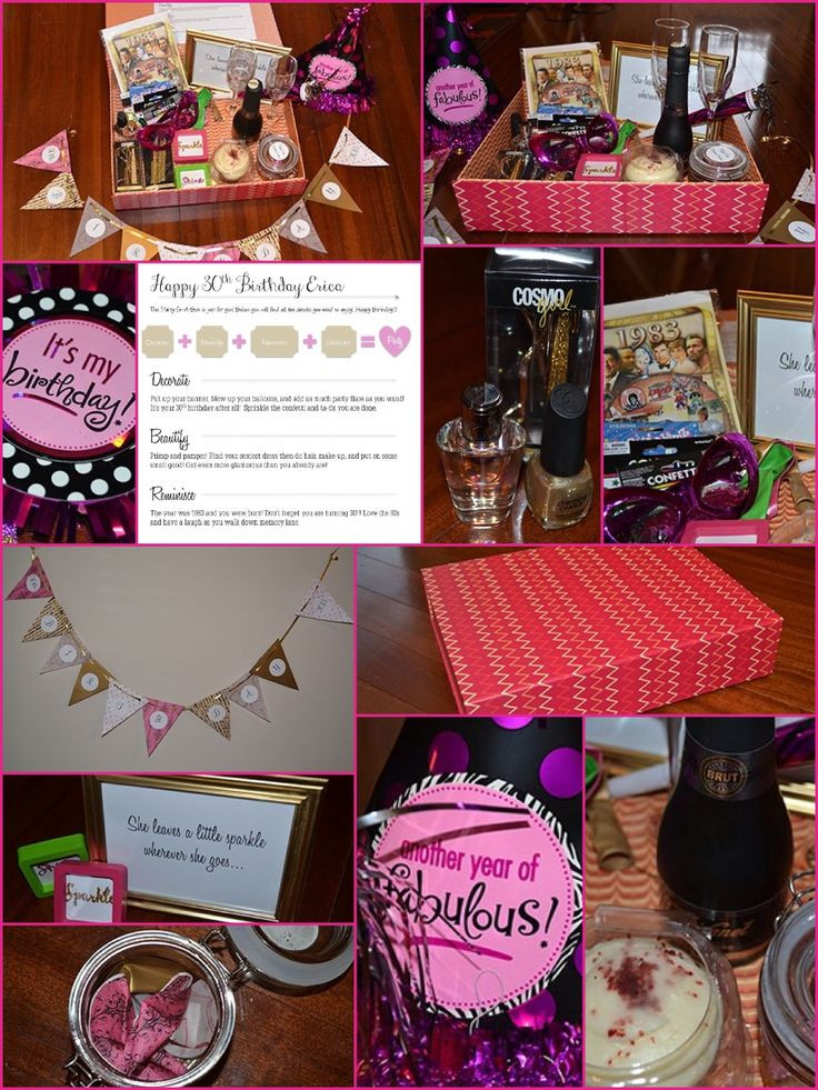 Dad'S Birthday Gift Ideas
 Party in a box 30th birthday t idea for those far away