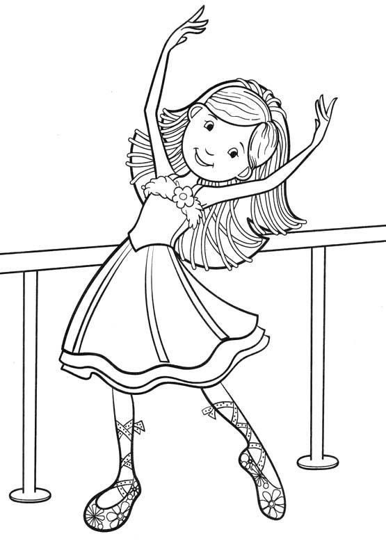Dance Coloring Pages For Kids
 Irish Dance Coloring Pages Free Coloring Home