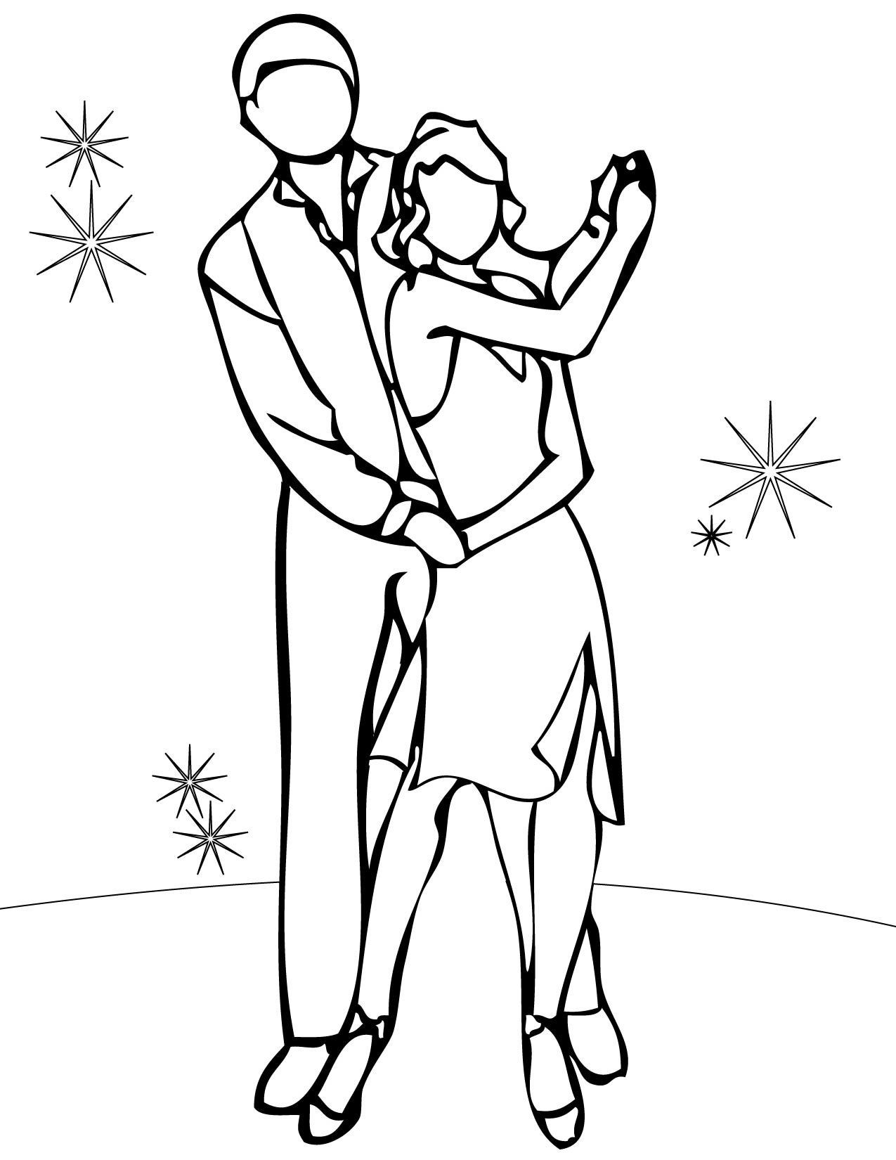 Dancing Coloring Pages
 Jazz Dance Coloring Pages Coloring Home