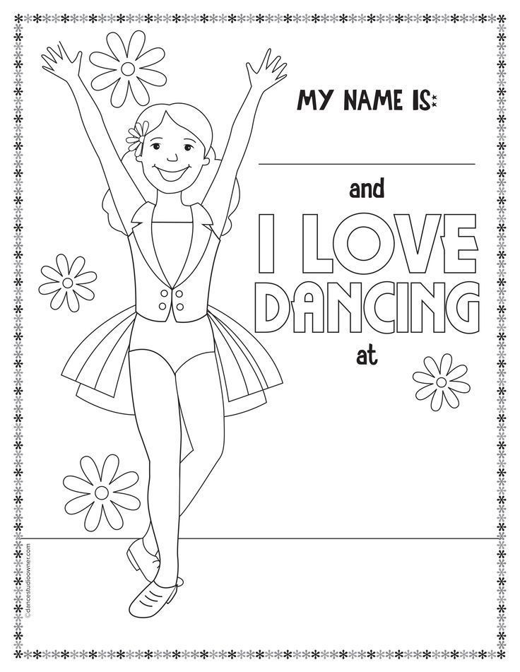 Dancing Coloring Pages
 Jazz Dance Coloring Pages Coloring Home