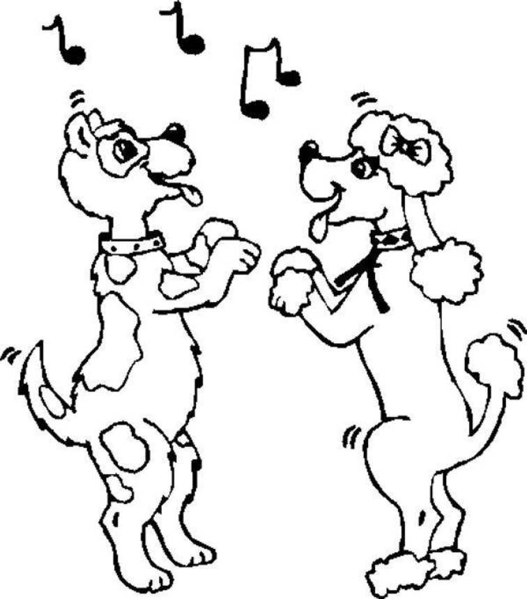 Dancing Coloring Pages
 Free Line Dancing Download Free Clip Art Free