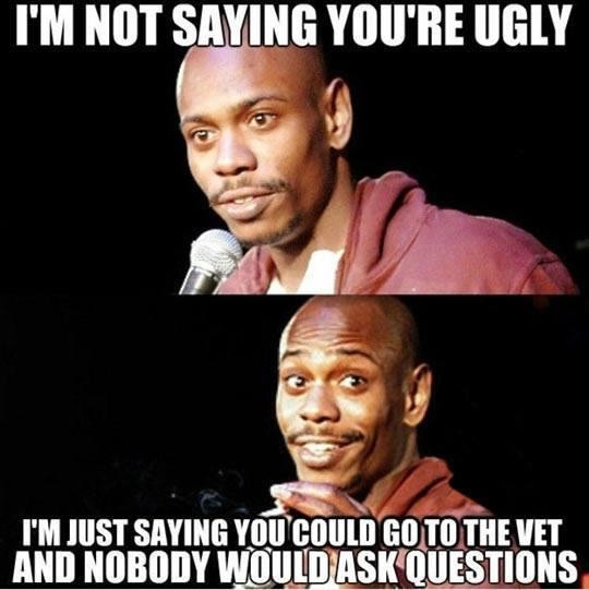 Dave Chappelle Funny Quotes
 I m Not Saying Youre Ugly s and for