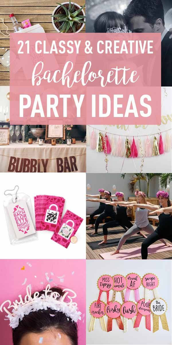 Day Bachelorette Party Ideas
 21 Creative Bachelorette Party Ideas the Bride To Be Will