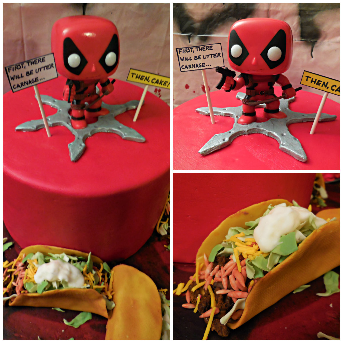 Deadpool Birthday Decorations
 Bella C Parties Deadpool Movie Party 2016