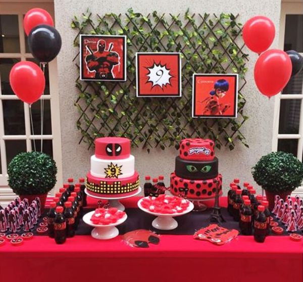 Deadpool Birthday Decorations
 10 best Deadpool birthday party images on Pinterest