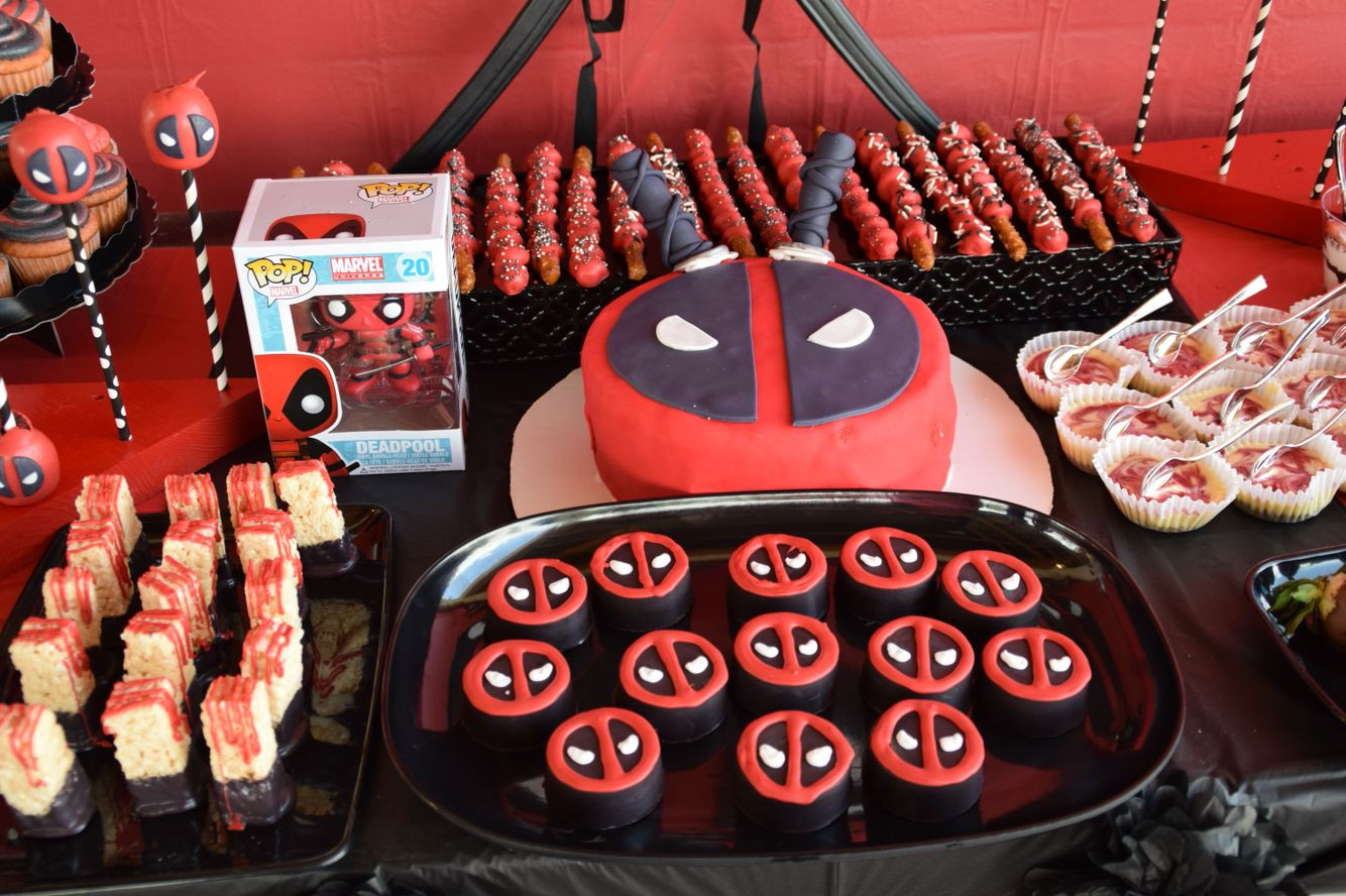 Deadpool Birthday Decorations
 FREE Deadpool 2 Birthday Invitation Template