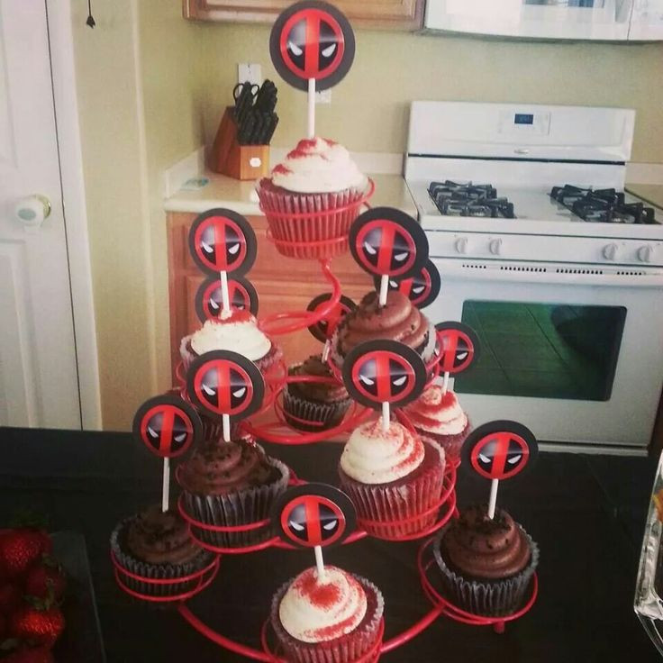 Deadpool Birthday Decorations
 17 Best images about deadpool party on Pinterest