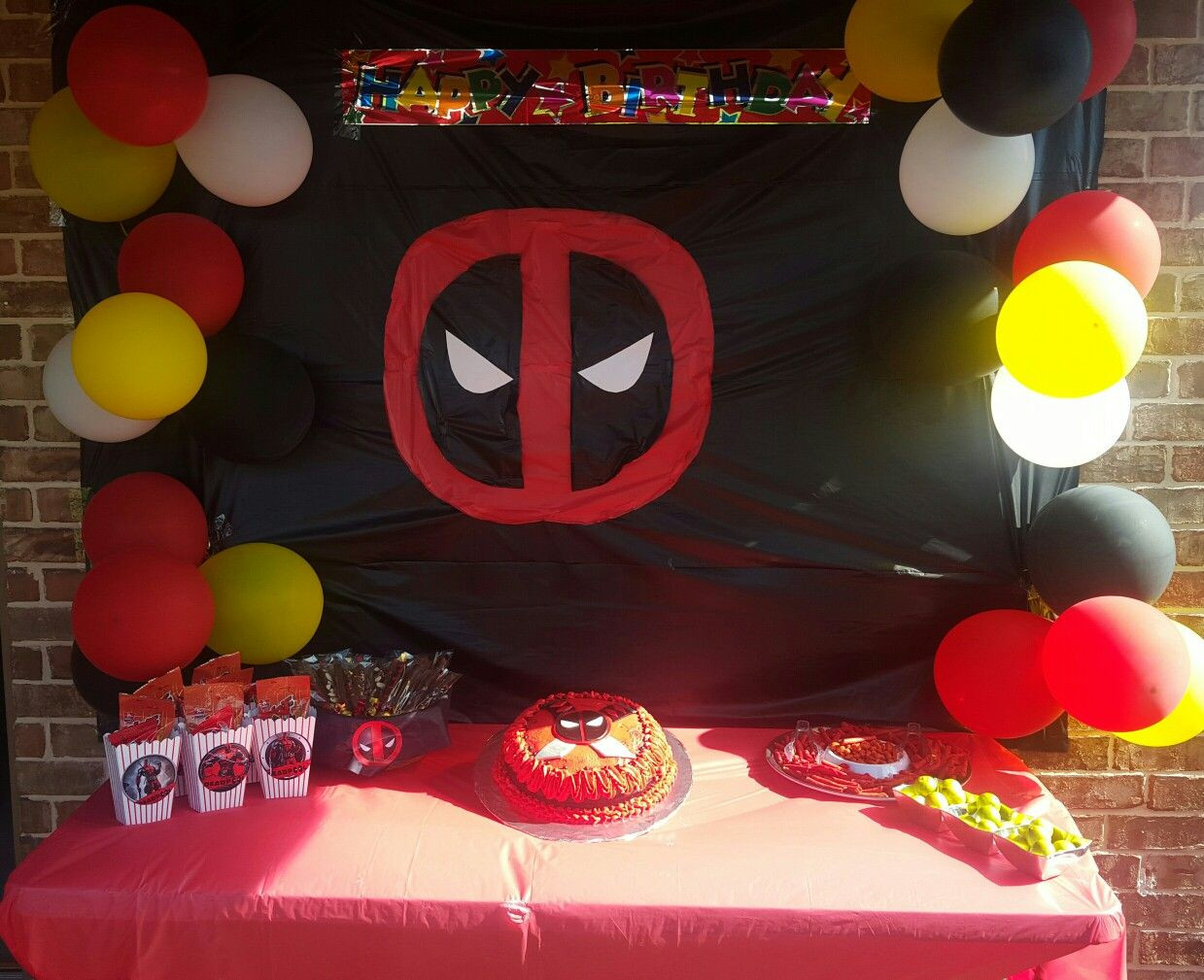 Deadpool Birthday Party Ideas
 Deadpool party ideas deadpool party