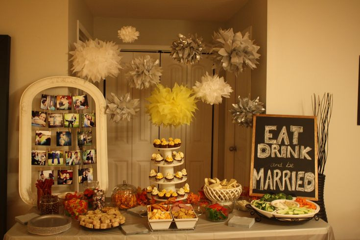 Decor Ideas For Engagement Party
 Engagement Party Decorations My Pinterest inspired DIY