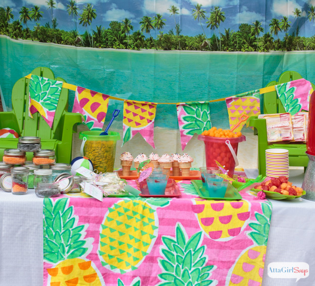 Decorating Ideas For A Beach Party
 Backyard Beach Party Ideas Atta Girl Says