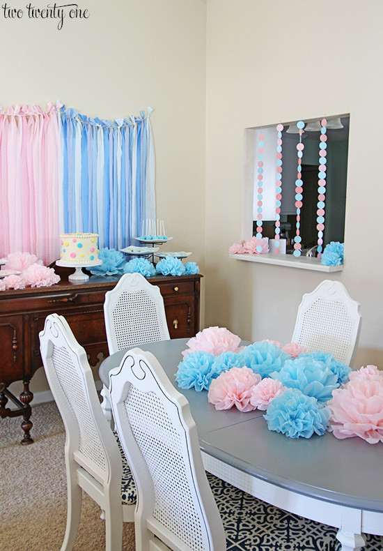 Decoration Ideas For Gender Reveal Party
 Gender Reveal Party