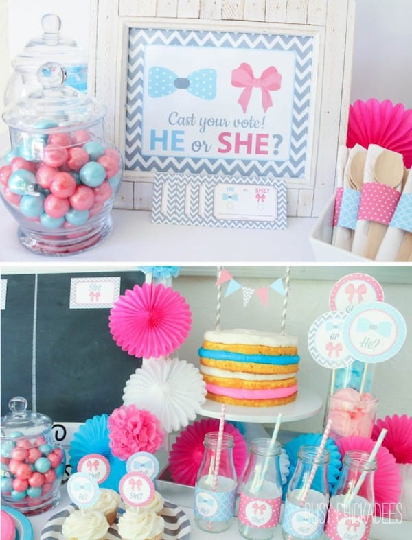 Decoration Ideas For Gender Reveal Party
 10 Baby Gender Reveal Party Ideas