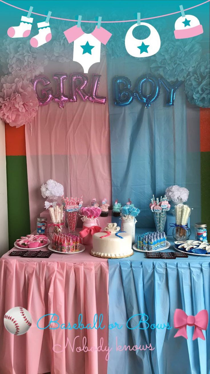 Decoration Ideas For Gender Reveal Party
 Gender reveal decorating ideas DIY Dollar tree Dollar