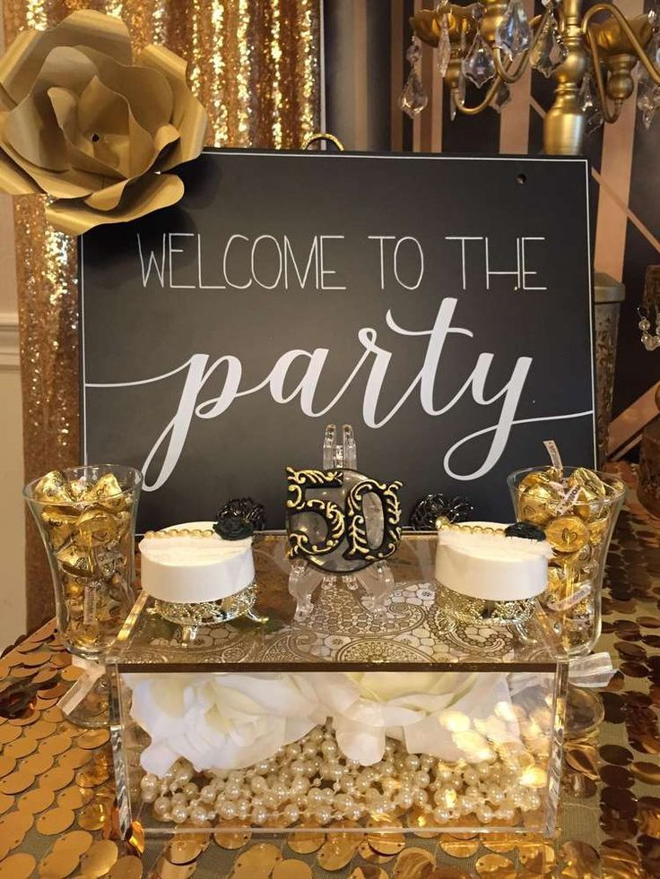 Decorations For 50Th Birthday
 Best 25 50th birthday party ideas on Pinterest