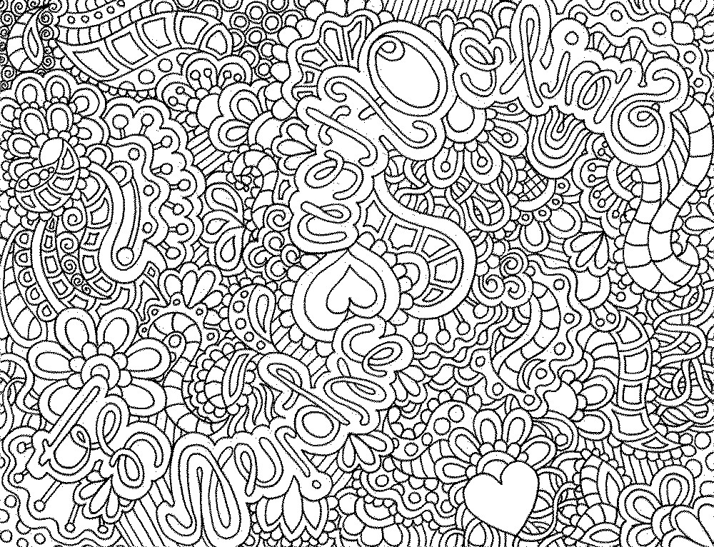 Detailed Coloring Pages For Teenage Girls
 Detailed Animal Coloring Pages Bestofcoloring