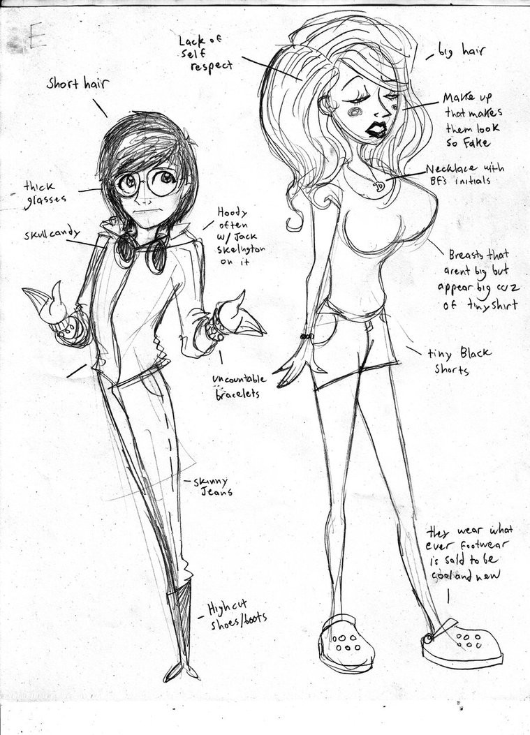 Detailed Coloring Pages For Teenage Girls
 Teenage GIRLS of the decade by Mister15to1 on DeviantArt