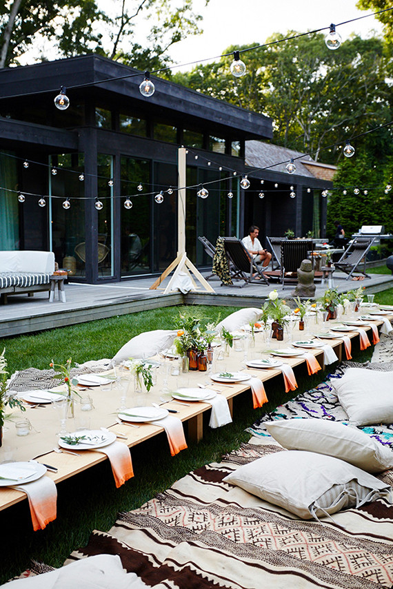 Dinner Party Entertainment Ideas
 Outdoor entertaining ideas by Eye Swoon