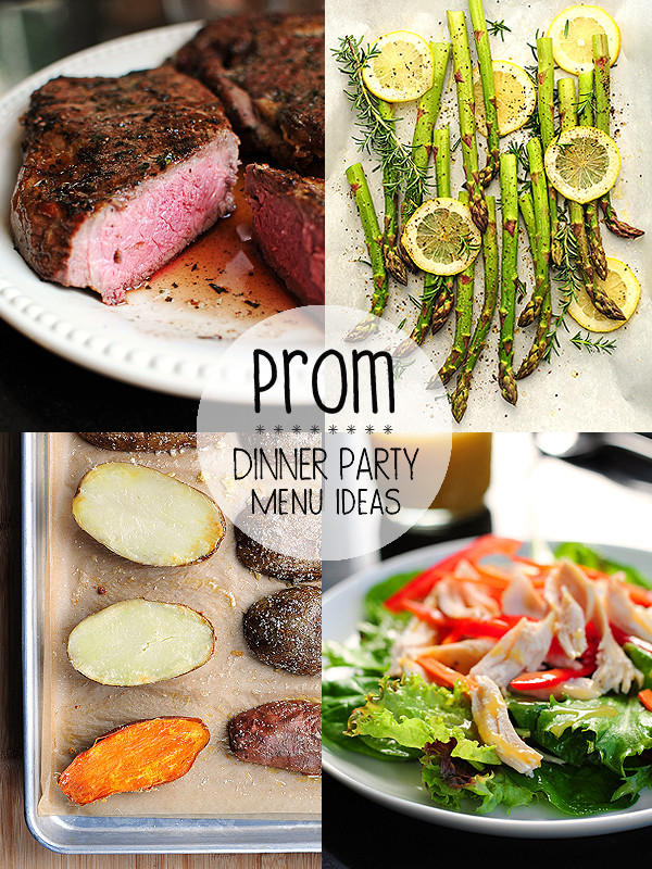 Dinner Party Food Ideas
 Prom Night Menu Ideas