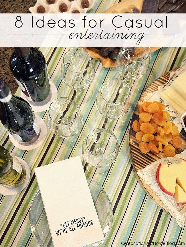 Dinner Party For 8 Menu Ideas
 BEST Ideas for Casual Entertaining