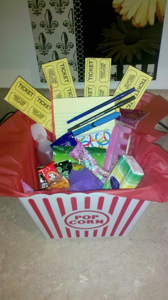 Dinner Party Gift Ideas
 Dinner and a Movie Preteen Birthday Party Gift Box