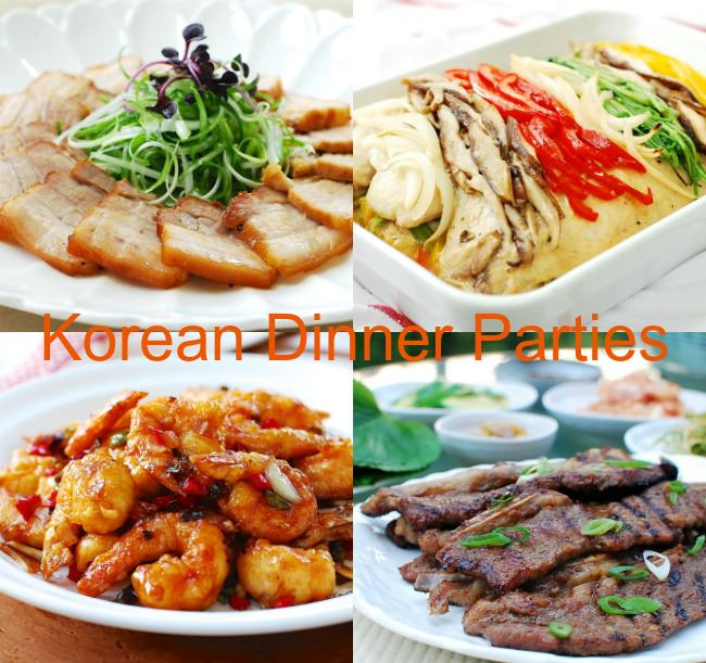 Dinner Party Ideas For 12
 Menus for Korean Dinner Parties Korean Bapsang