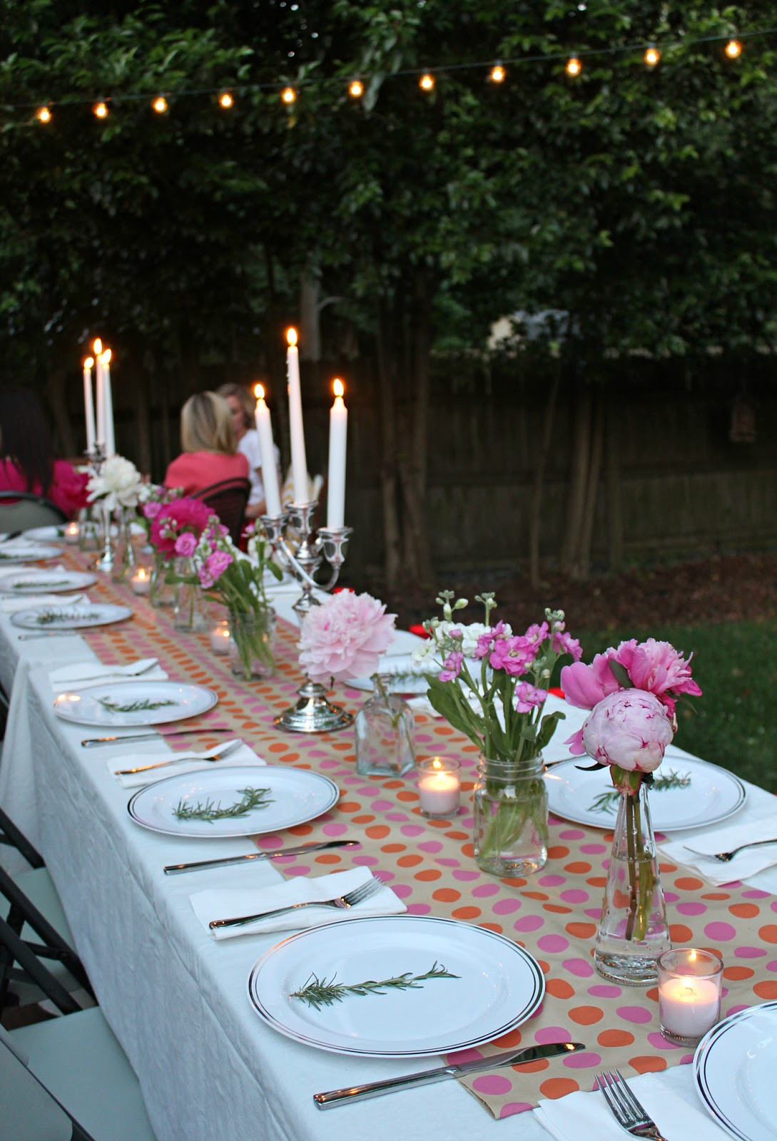 Dinner Party Ideas For 6
 A Backyard Dinner Party Carolina Charm