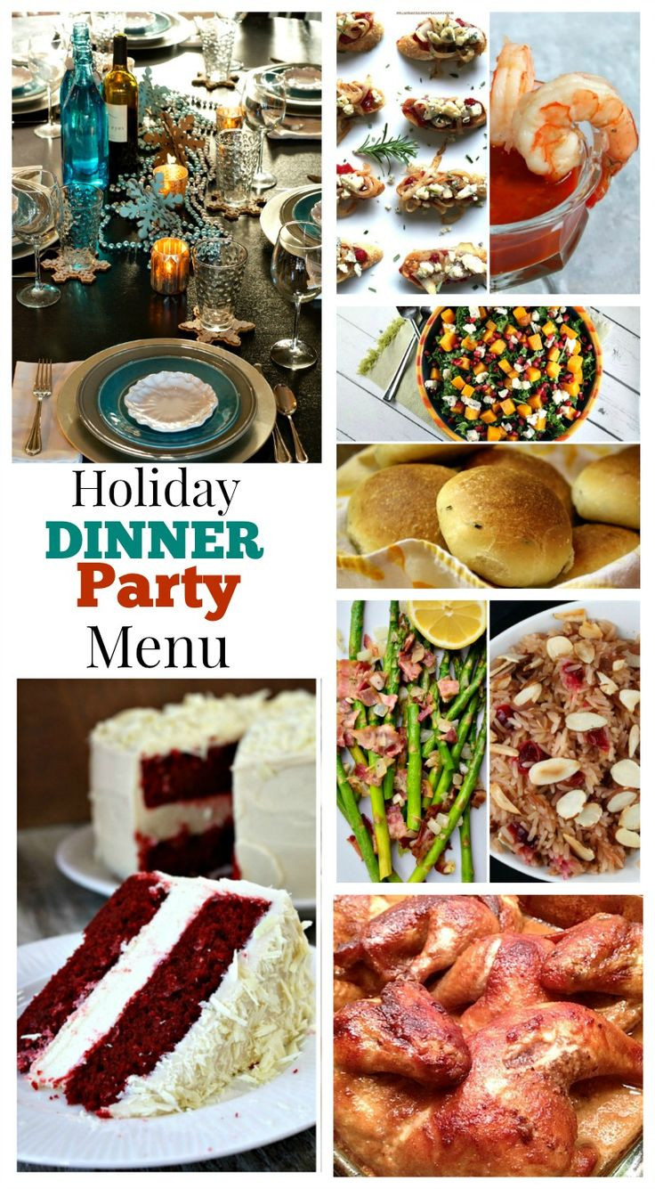 Dinner Party Ideas Menu
 53 best images about Theming your Holiday Party on