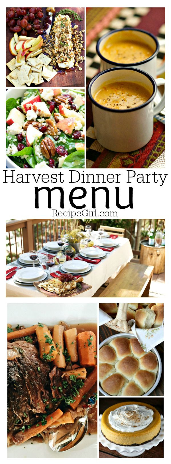 Dinner Party Ideas Menu
 25 best ideas about Fall Dinner Parties on Pinterest