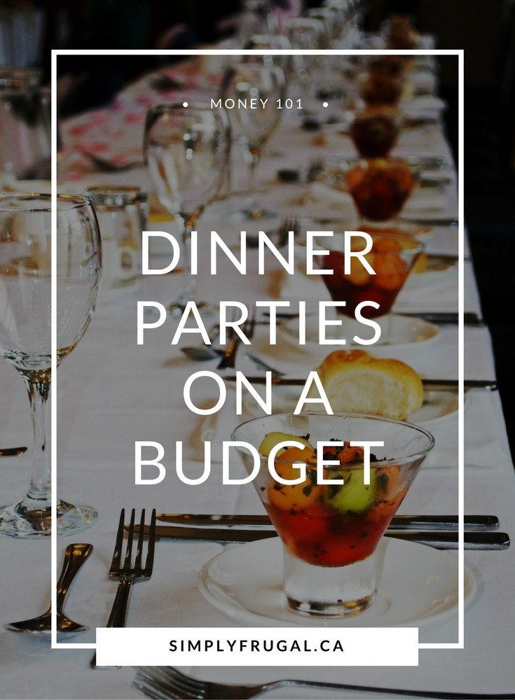 Dinner Party Ideas On A Budget
 Dinner Parties on a Bud