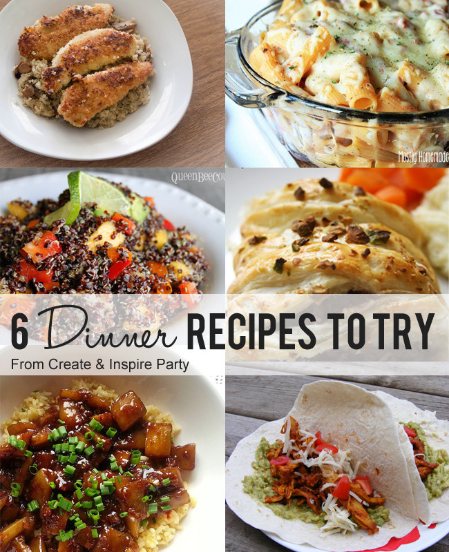 Dinner Party Menu Ideas For 6
 Create & Inspire Party 6 7 6 Dinner Recipes To Try