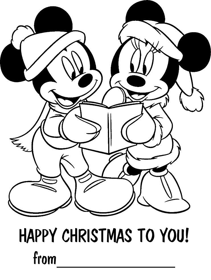 Disney Christmas Coloring Pages
 DISNEY COLORING PAGES