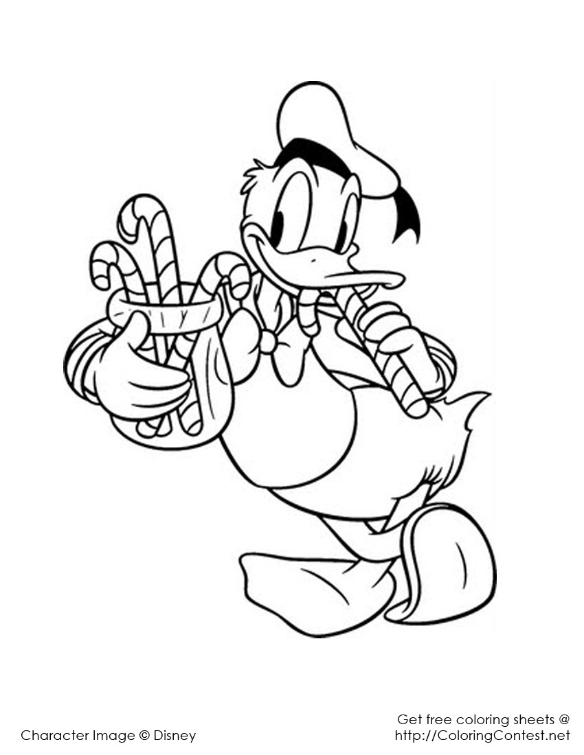 Disney Christmas Coloring Pages
 Disney Christmas Coloring Pages