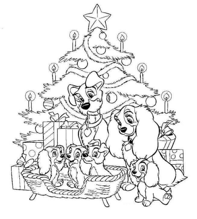 Disney Christmas Coloring Pages
 Disney Christmas Coloring Pages
