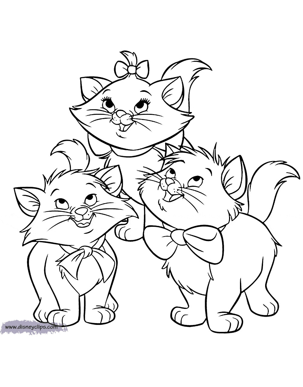 Disney Coloring Book
 The Aristocats Coloring Pages
