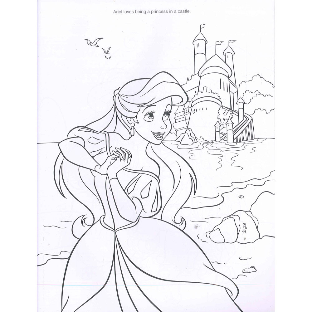 Disney Coloring Book
 Disney Princess Mega Colouring Book by Disney