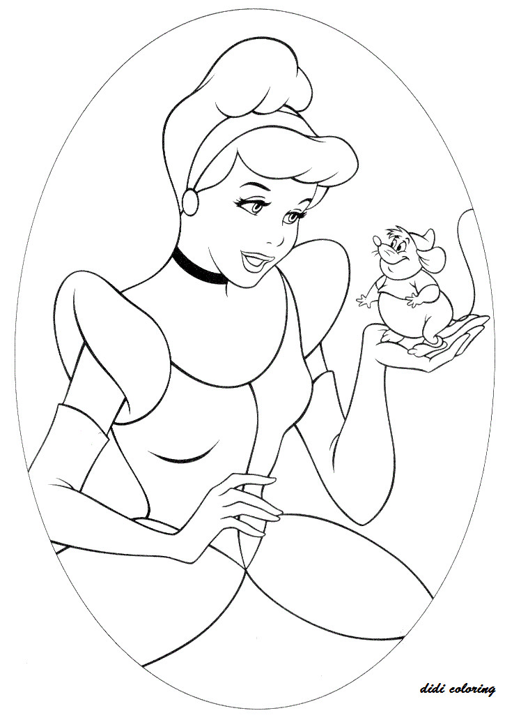 Disney Coloring Pages For Girls
 Didi coloring Page July 2013