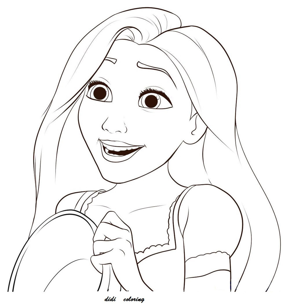 Disney Coloring Pages For Girls
 Didi coloring Page princesses