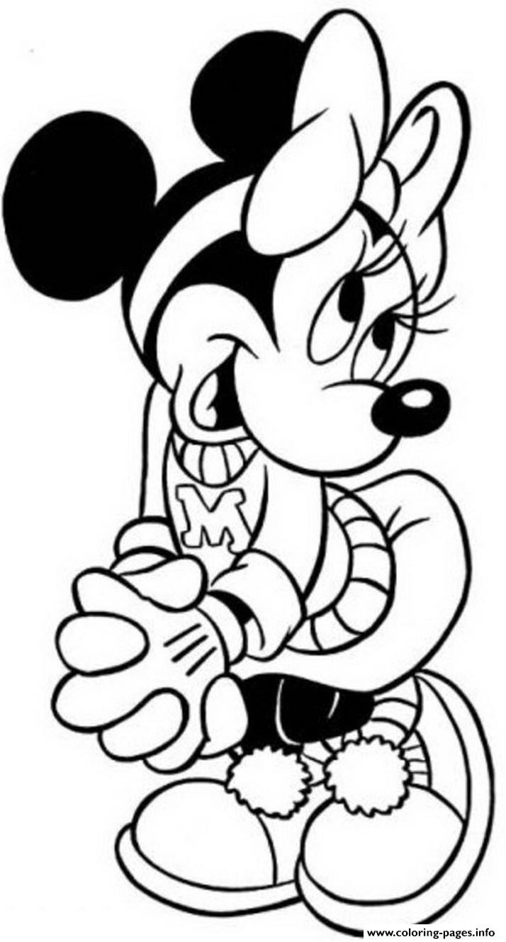 Disney Coloring Pages For Girls
 Girly Minnie Disney S27cb Coloring Pages Printable