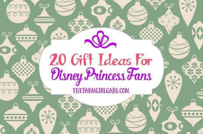 Disney Gift Ideas For Girlfriend
 20 Gift Ideas For Disney Princess Fans The Farm Girl Gabs