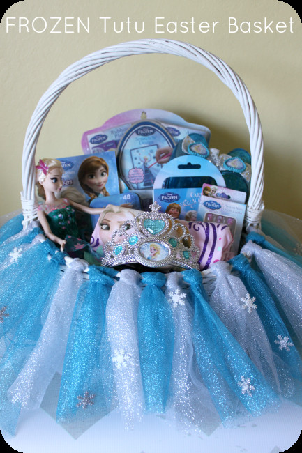 Disney Gift Ideas For Girlfriend
 DIY FROZEN Tutu Easter Basket Tutorial The Denver Housewife